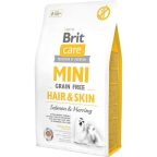   Takarmány Brit Mini Hair&Skin Felnőtt Lazac szín Hal 2 Kg MOST 16211 HELYETT 9946 Ft-ért!