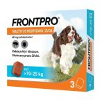   Tabletták FRONTPRO 612473 15 g 3 x 68 mg Legfeljebb >10-25 kg-os kutyák számára alkalmas MOST 43444 HELYETT 29607 Ft-ért!