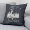 Párnahuzat Harry Potter Magical Christmas Többszínű kék 50 x 50 cm MOST 9436 HELYETT 5647 Ft-ért!