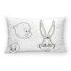 Párnahuzat Looney Tunes Fehér Fekete Többszínű 175 Szálak 50x80cm 50 x 80 cm 100% Pamut MOST 9181 HELYETT 5498 Ft-ért!