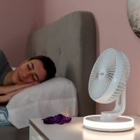   LED-es, újratölthető asztali ventilátor FanLed InnovaGoods Ø6,6'' 4000 mAh MOST 46398 HELYETT 16188 Ft-ért!