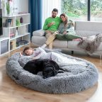   Embereknek szánt kutyaágy | Human Dog Bed XXL InnovaGoods Grey MOST 309364 HELYETT 116103 Ft-ért!