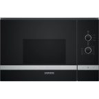   Beépíthető Mikrohullámú Sütő Siemens Fekete 800 W 20 L (Felújított B) MOST 218888 HELYETT 118344 Ft-ért!